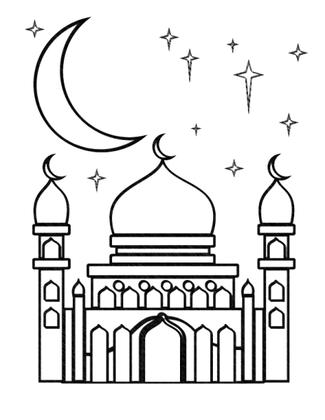 Нарисовать мечеть