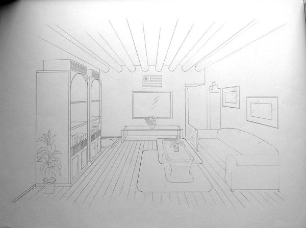 Объемные комнаты для рисования