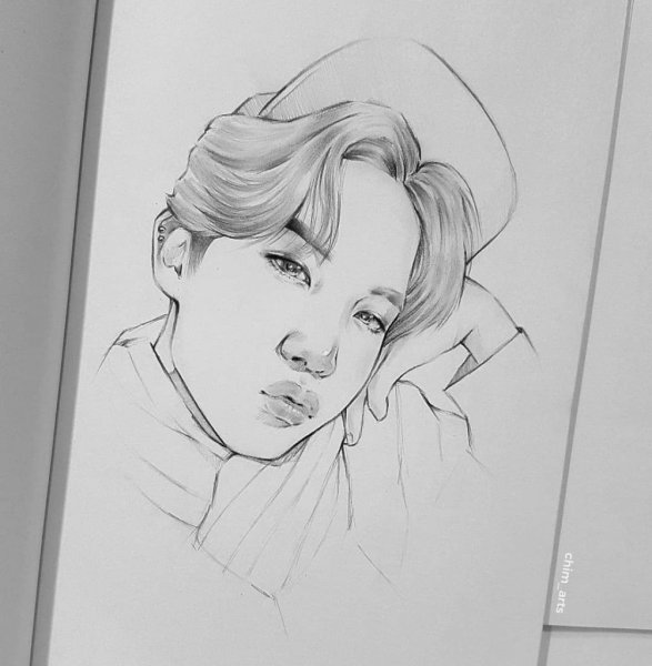 БТС скетчи Джей Хоуп