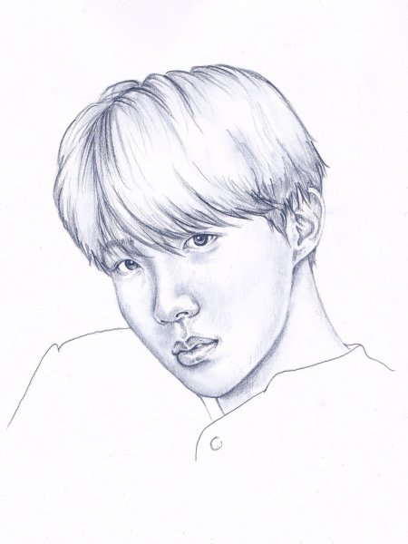 Скетч БТС Чон Хосок