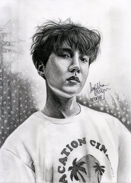 Скетч БТС Чон Хосок