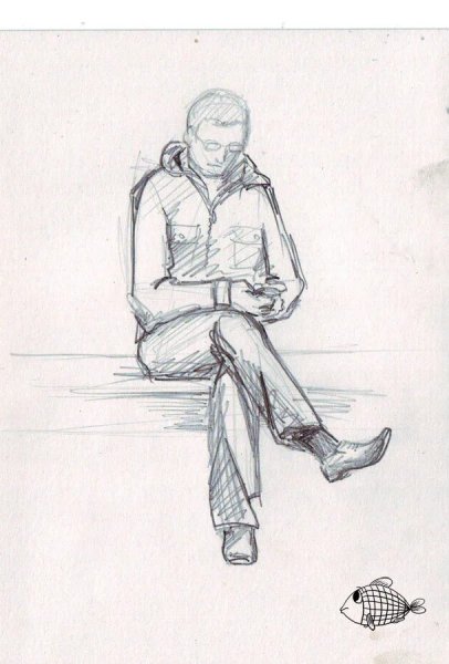 Наброски фигуры человека