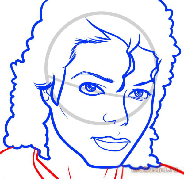 Нарисовать Майкла Джексона