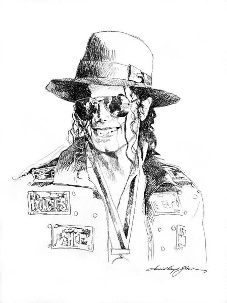 Скетч Майкл Джексон