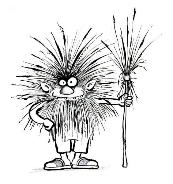 Домовенок Кузя раскраска