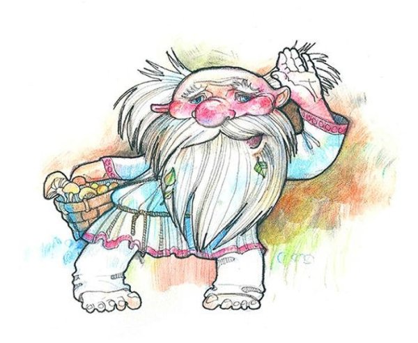 Нарисовать лешего