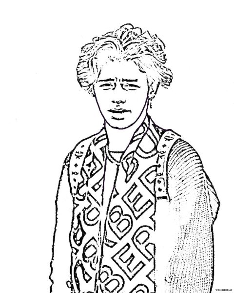 Раскраски Пейтон тик ток