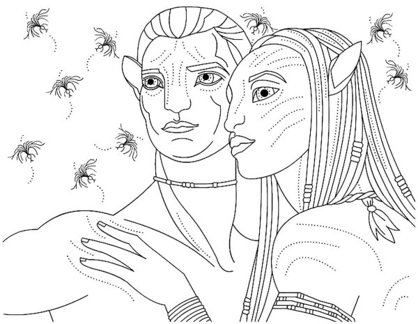 Раскраска аватар