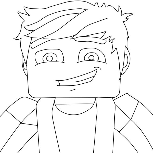 Раскраски блоггеров мальчиков