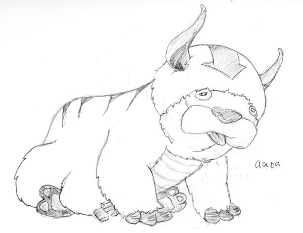 Аппа карандашом