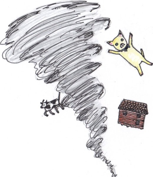 Рисование Торнадо