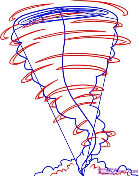 Торнадо рисунок