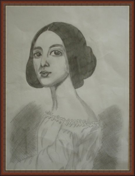 Иллюстрация Тургенева легко и быстро поэтапно карандашом