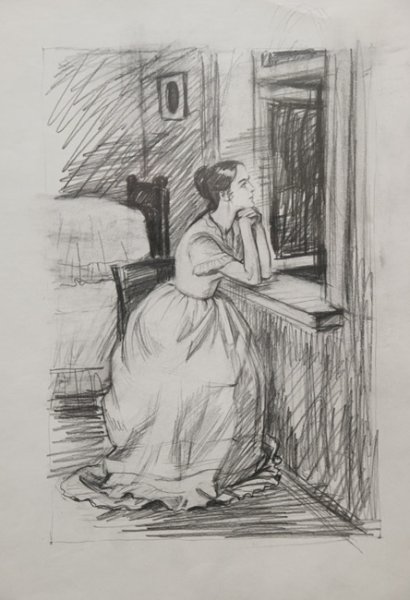 Иллюстрации к произведению Тургенева первая любовь