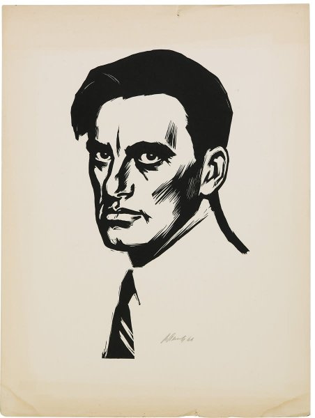 Владимир Маяковский портрет стилизованный