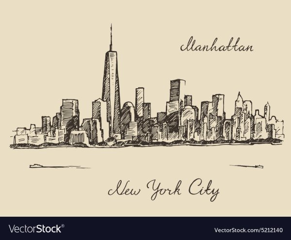 Эскиз города