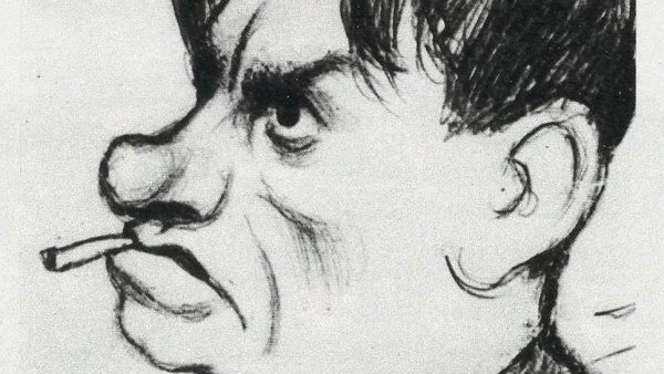 Владимир Маяковский шарж