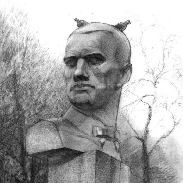 Памятник карандашом