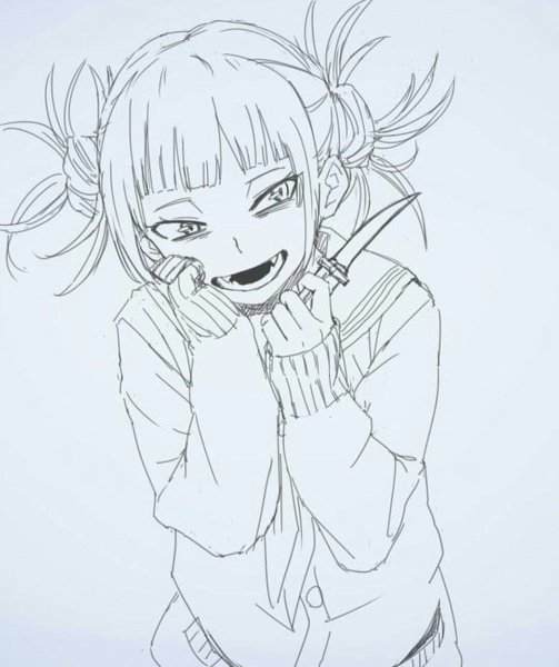 Toga Himiko рисунок