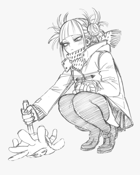 Моя геройская Академия Манга тога химико