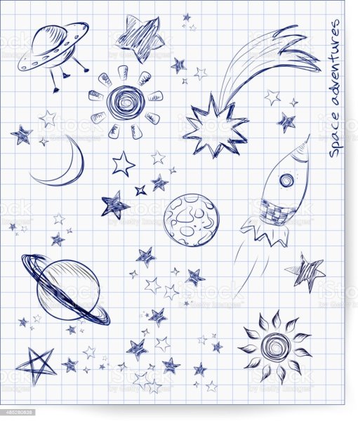 Планеты эскиз