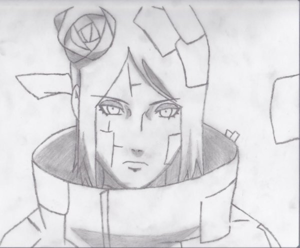 Конан Наруто для срисовки