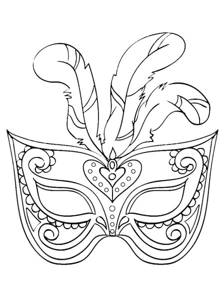 Маска раскраска