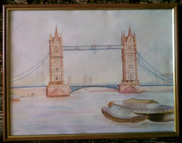 Тауэрский мост чертеж с размерами