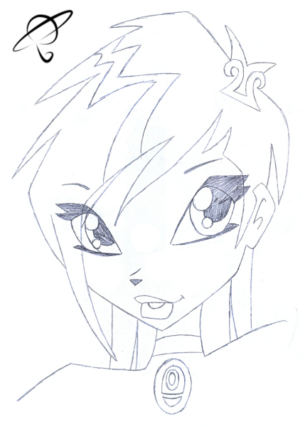 Текна Винкс для срисовки