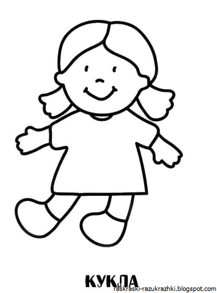 Кукла рисунок карандашом