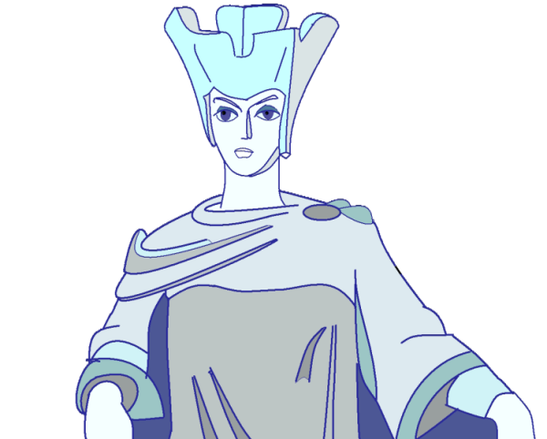 Снежная Королева нарисовать