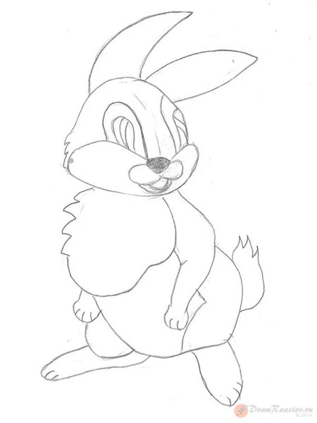 Рисование зайца в подготовительной группе