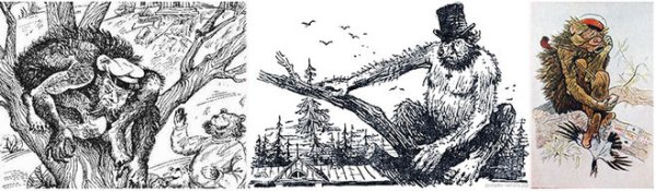 Иллюстрации к сказке дикий помещик Салтыкова-Щедрина