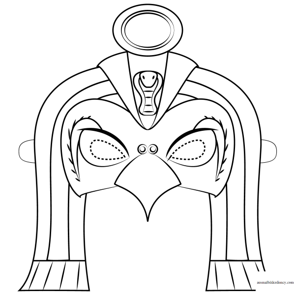 Египетские украшения раскраска