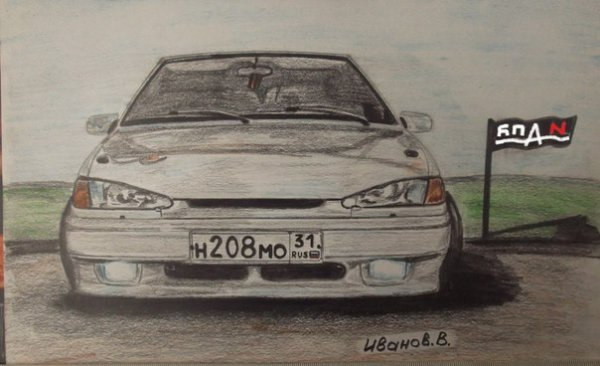 Рисунки БПАН ВАЗ 2114