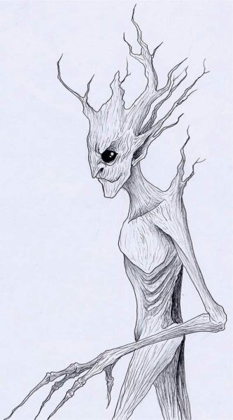 Существа карандашом