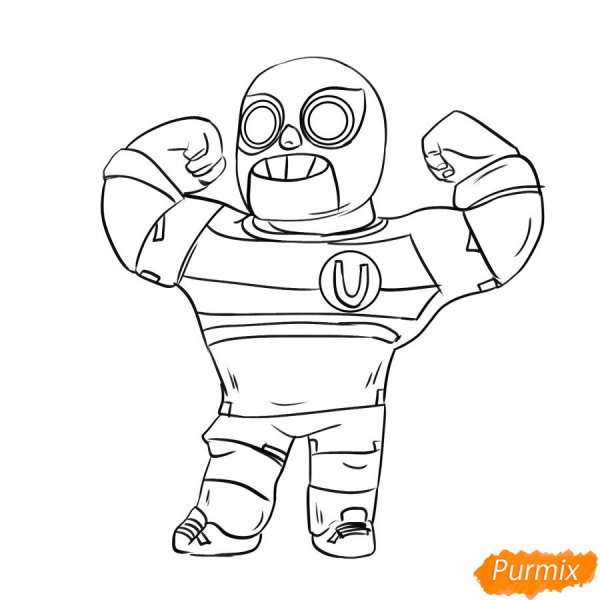 Эль Примо карандашом