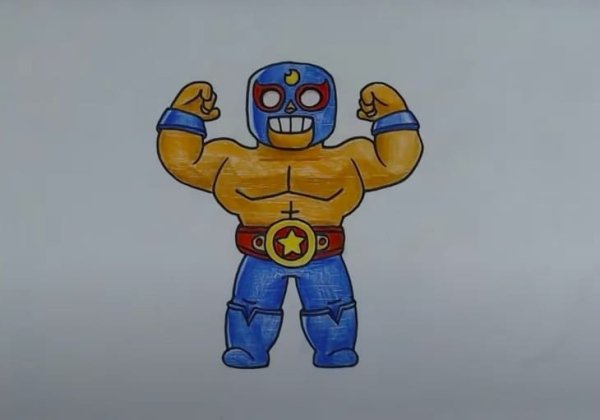 Эль Примо для срисовки