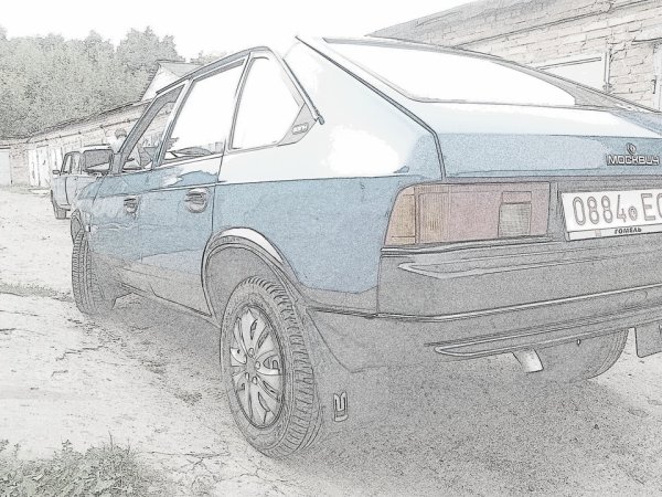 Москвич 2141 рентген