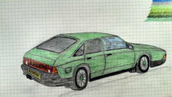 Москвич 2141 Святогор нарисовать