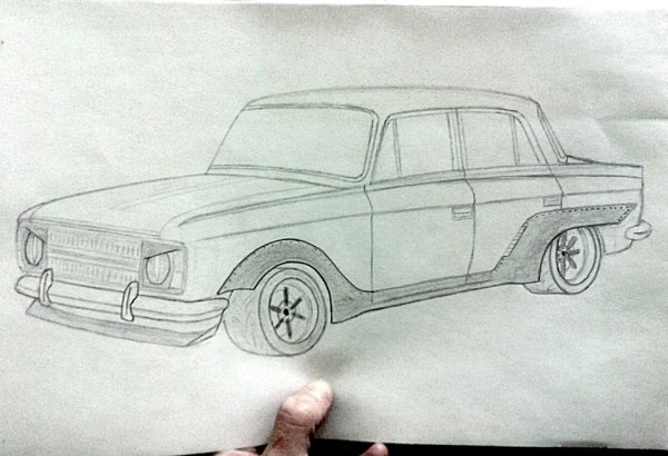 ИЖ 2125 рисунок