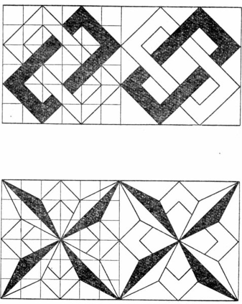 Простые геометрические узоры