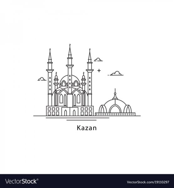 Казань кул Шариф вектор