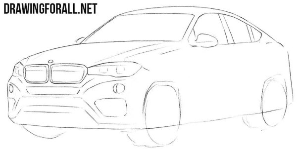 БМВ х5 2017 контур