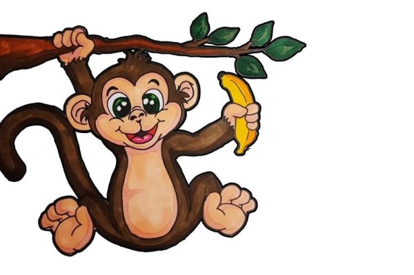 Как нарисовать обезьяну