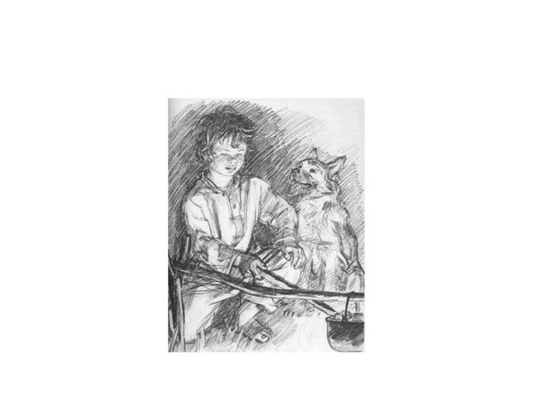 Иллюстрация Бежин луг Павлуша