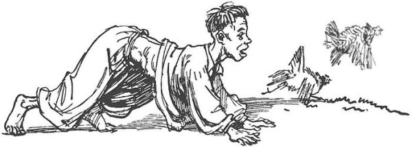 Иллюстрация к сказке Заколдованное место Гоголь