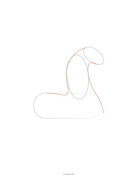 Поэтапное рисование дымковской игрушки лошадки