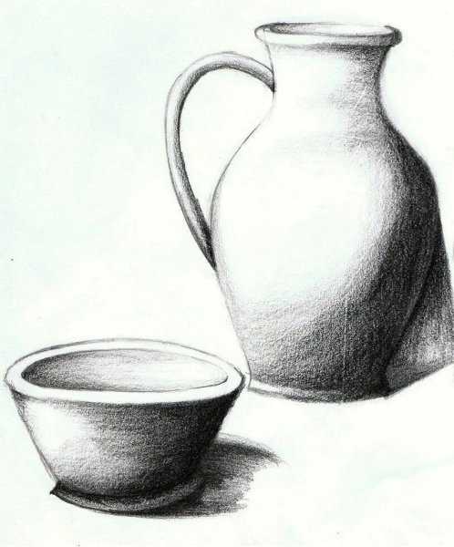 Кувшин набросок