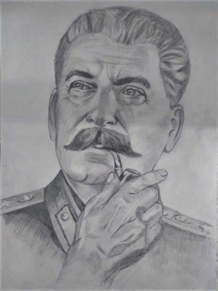 Сталин Иосиф Виссарионович раскраска